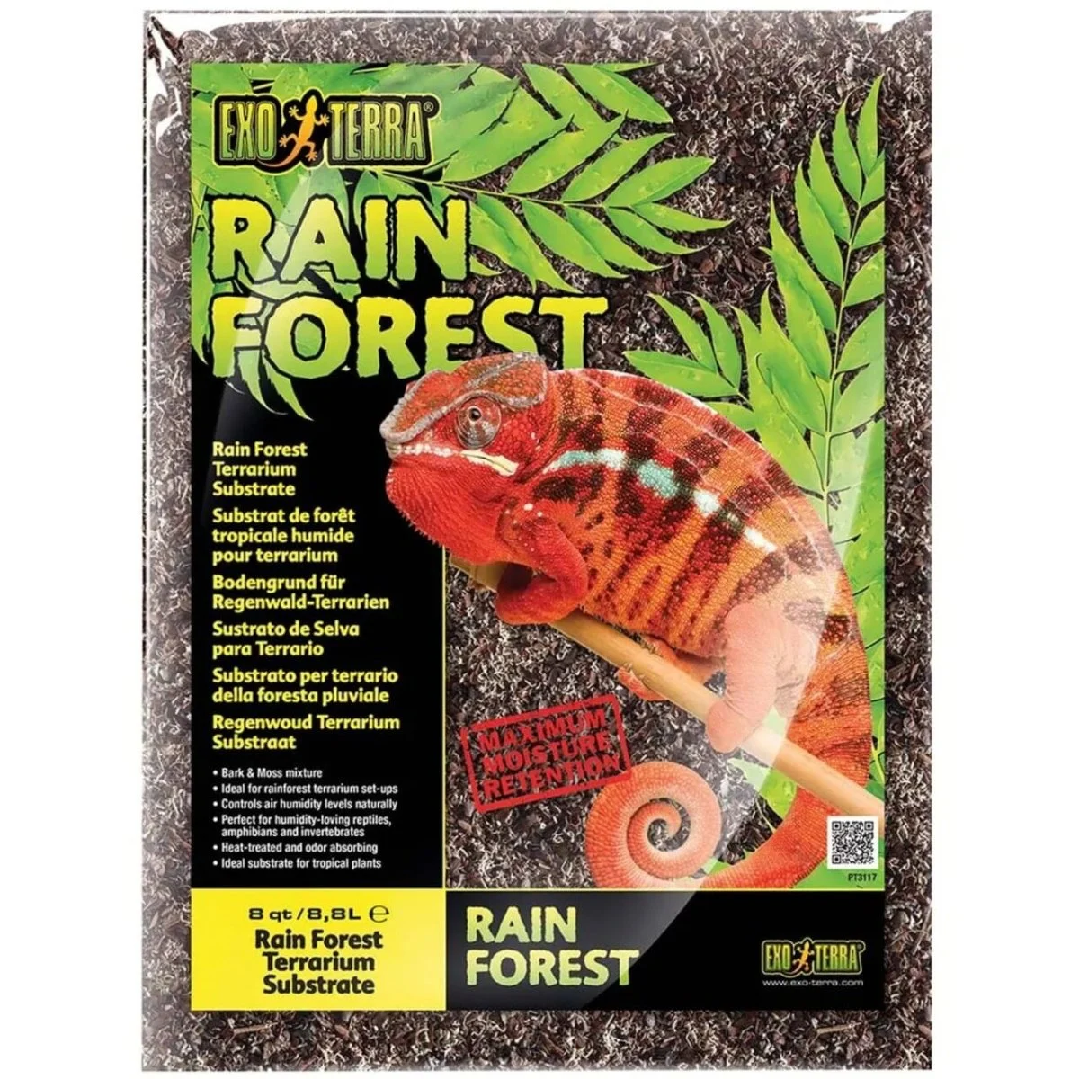 Exo Terra Rain Forest Substrate 8,8L – terrariebundlag