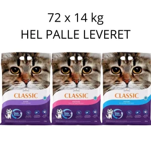 Extreme Classic Kattegrus HEL PALLE leveret