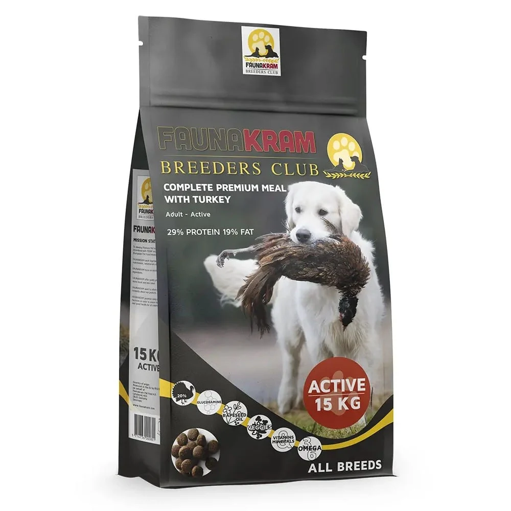 Faunakram Breeders Active 15 kg