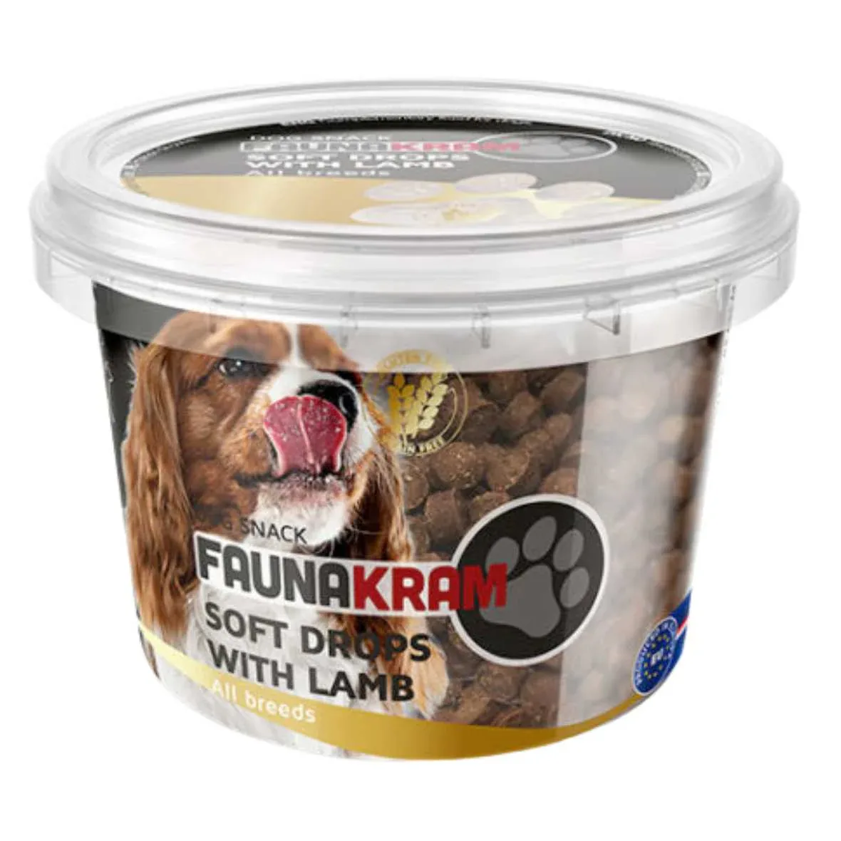 Faunakram Soft Drops med Lam – 200gr.