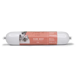 Feed It & Treat Skærefast Pølse med Okse 400g
