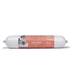 Feed’it & Treat Godbidspølse Pure Beef 400g