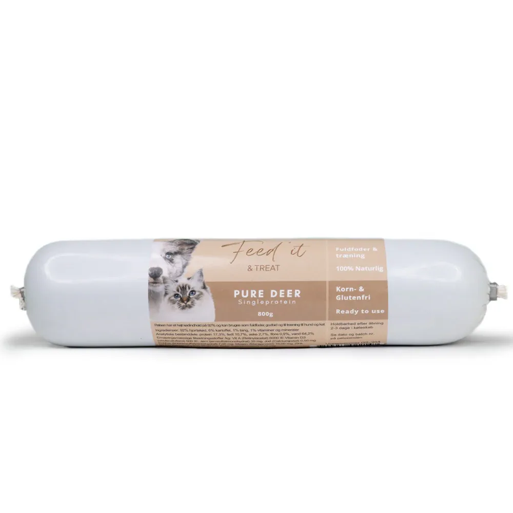 Feed’it & Treat – Pure Deer 800g