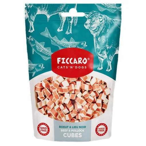 Ficcaro – Cubes m. Okse & Sej – 100g - Image 2