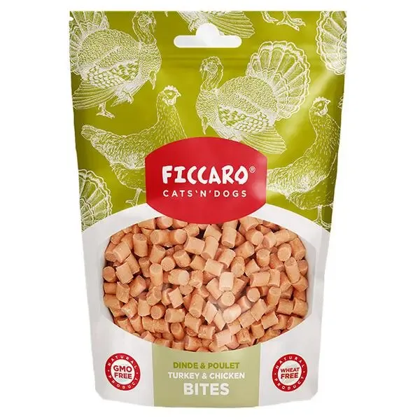 Ficcaro – Træningsgodbidder m. Kalkun & kylling