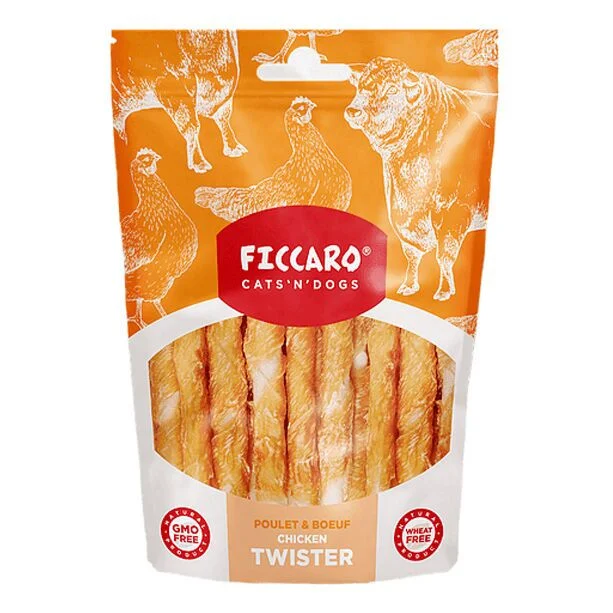 Ficcaro – Twister m. Kylling – 100g