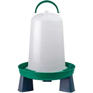 Fjerkrævander, cyl., grøn m/ben 10,0 l