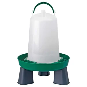 Fjerkrævander, cyl., grøn m/ben 1,5 l