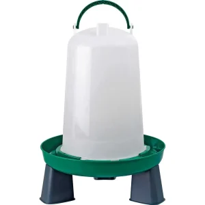 Fjerkrævander, cyl., grøn m/ben 6,0 l