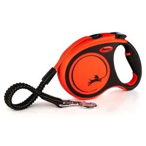 Flexi Xtreme Flexline Med Integreret Stødsikring L Orange 5M 65kg