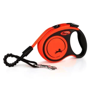 Flexi Xtreme Flexline Med Integreret Stødsikring XS Orange 3M 15kg