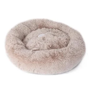 Fluffy Donut Hundeseng Den Originale Med Ægte Putteværdi Sand