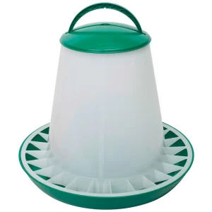 Fodertårn, grøn m/låg 10 kg