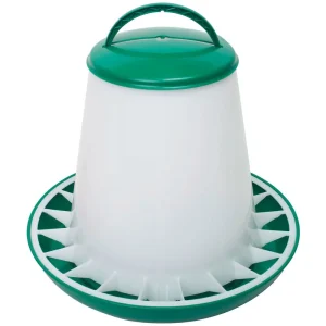Fodertårn, grøn m/låg 6 kg