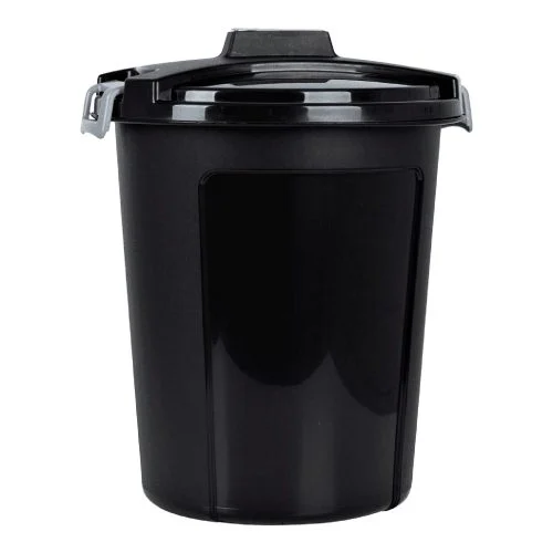Fodertønde med låg og lås - Image 2
