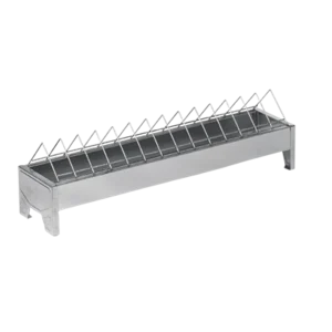 Fodertrug i metal