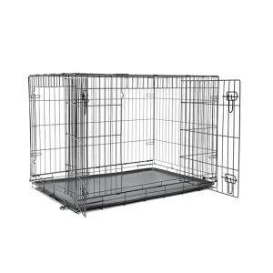 Foldetrappe 101x76x45 cm sort