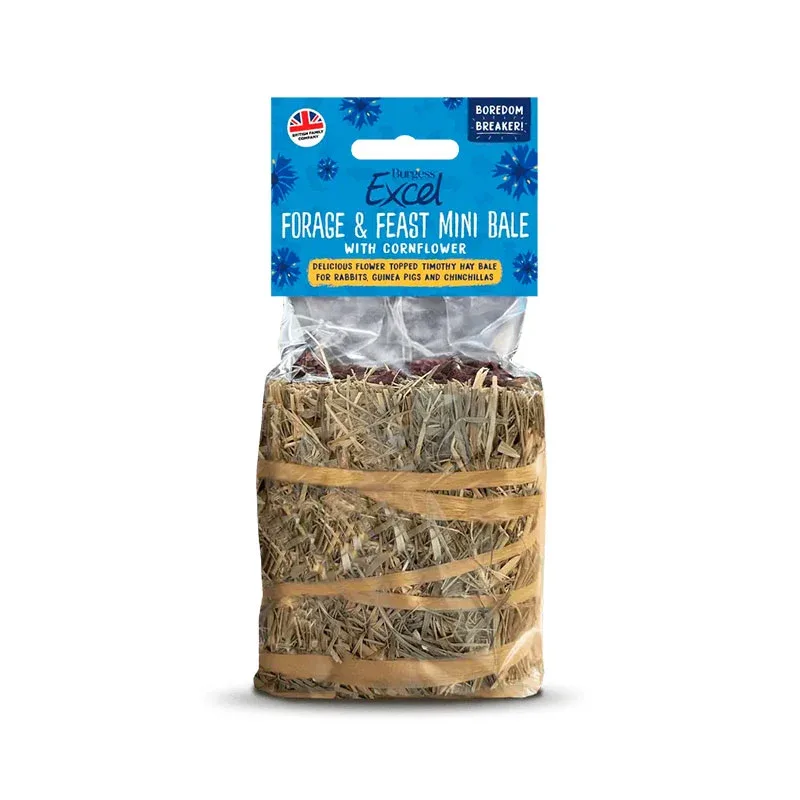 Forg & Feast Mini Bale m/kornblomst 100 g