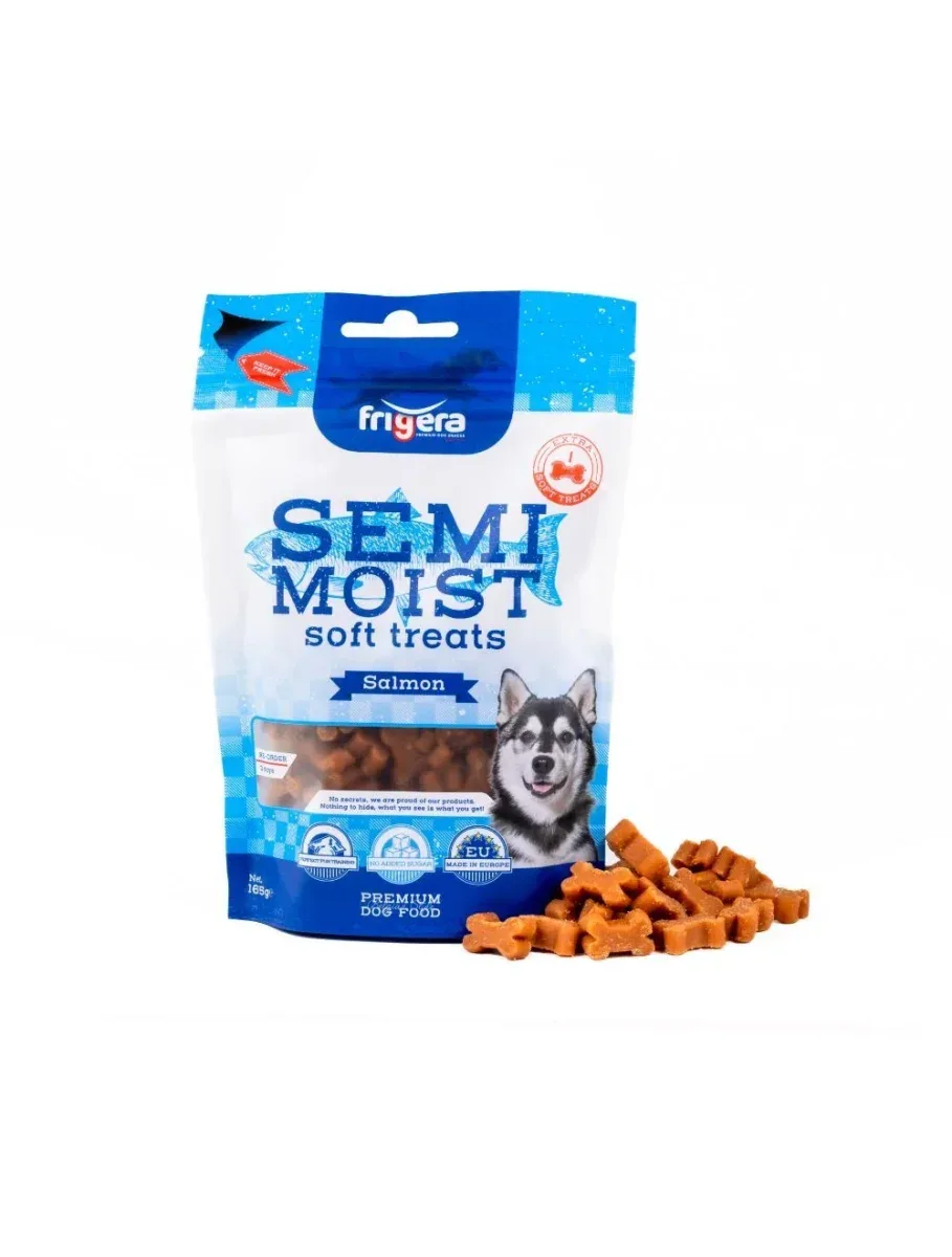 Frigera Semi-Moist Soft Laks 165g