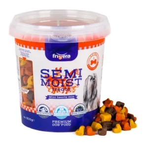 Frigera Semi-Moist Soft Mini Hjerte Mix 500 g