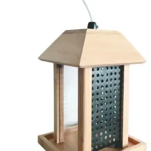 Fuglefoderhus bambus, fuglebl.+nødder – 3 kg.