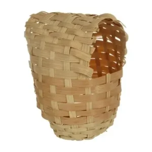 Fuglerede i bambus 12x10x8 cm