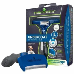 Furminator Børste DeShed til Store Hunde Kort Pels