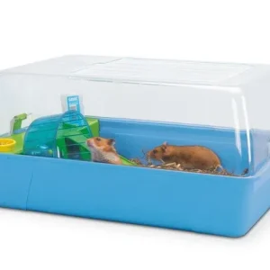 Gnaverbur Rody Hamster 55x39x26 cm ass. pink/grå/blå