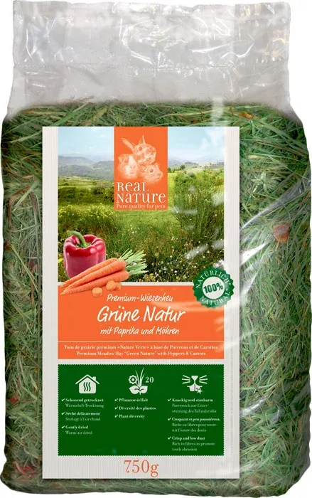 Gnaverhø Green Nature peberfrugt & gulerod 750 g