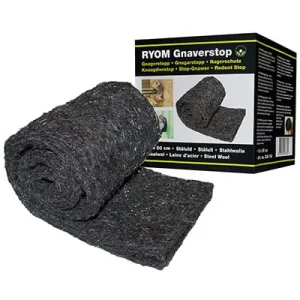 Gnaverstop ståluld 10×50 cm