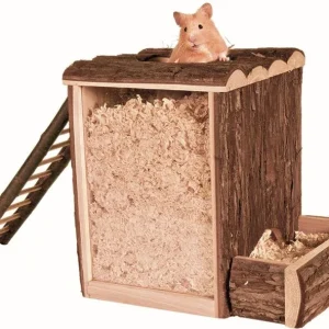 Gnavertårn naturtræ 25 x 24 x 20 cm