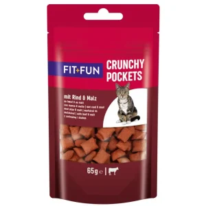 Godbidder Crunchy Pocket okse, malt 65 g