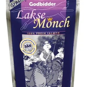 Godbidder Lakse Monch kornfri, laks 175 g