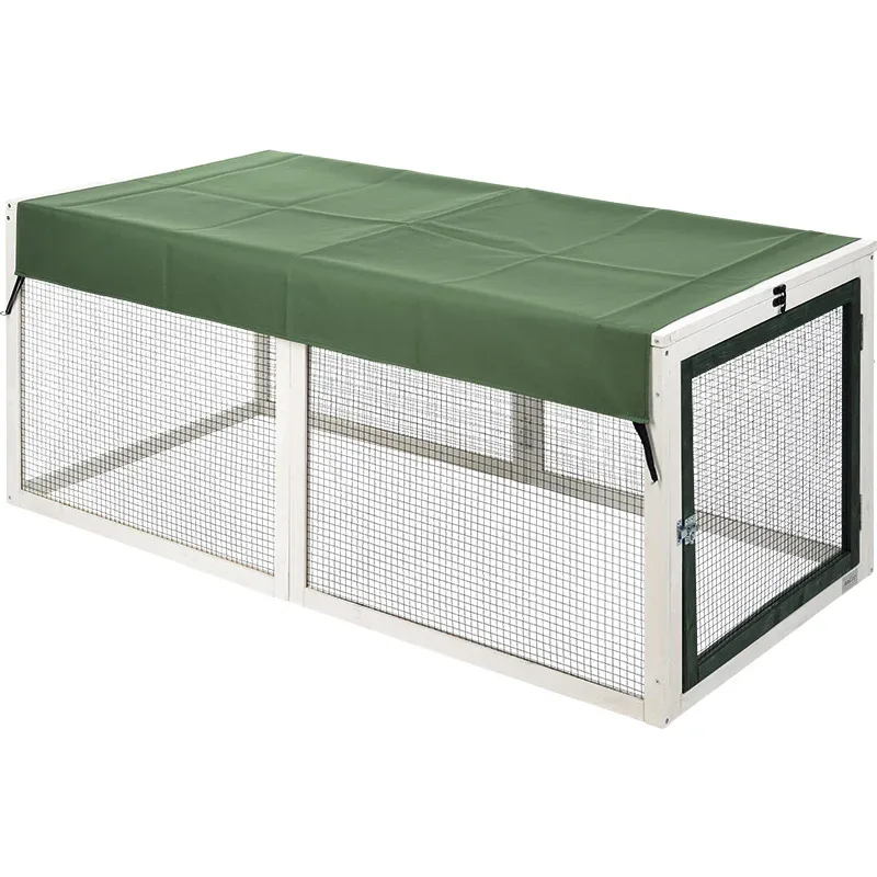 Græsningsbur Woody Cottage 2.0, 150x72x63 cm - Image 2