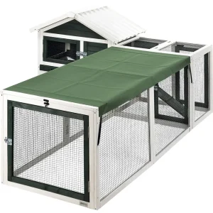 Græsningsbur Woody Cottage 2.0, 150x72x63 cm