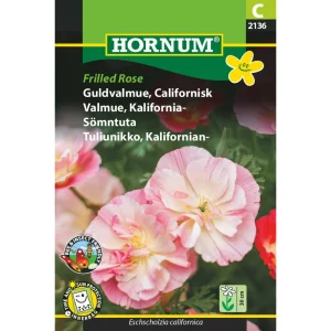 Guldvalmue, Californisk, Frilled Rose ( C) 2136