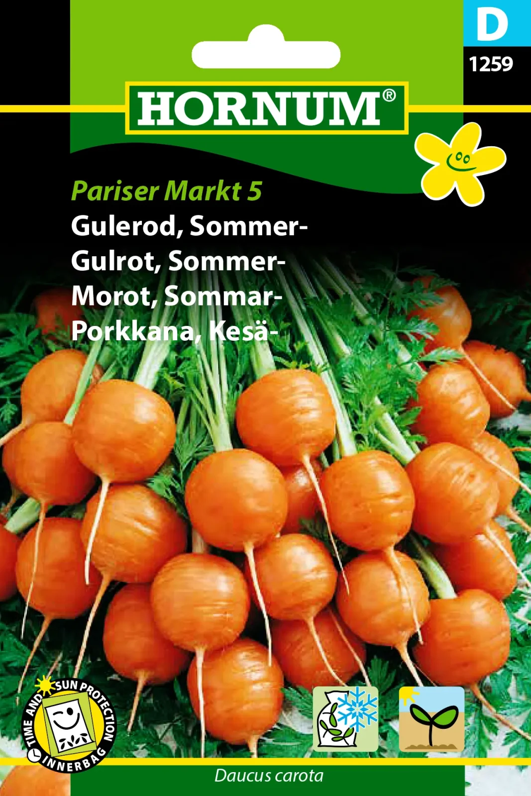 Gulerod, Sommer-, Pariser Markt 5 (D) 1259