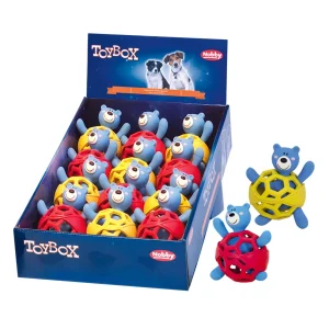 Gummibold med latex bjørn ass.