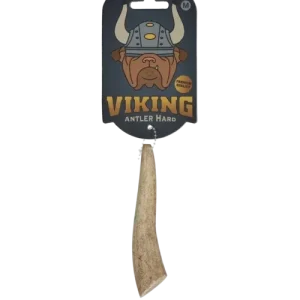 Hård Kronhjortegevir viking horn til hunde (Flere størrelser)