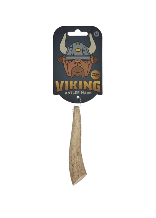 Hård Kronhjortegevir viking horn til hunde (Flere størrelser)