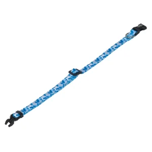 Halsbånd Camouflage, Light Blue – 20-35 cm x 10 mm