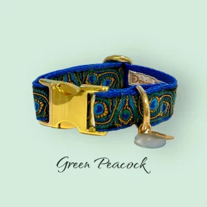 Halsbånd Green Peacock
