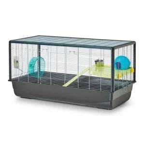 Hamster Plaza Knock Down 100x50x50 cm grå