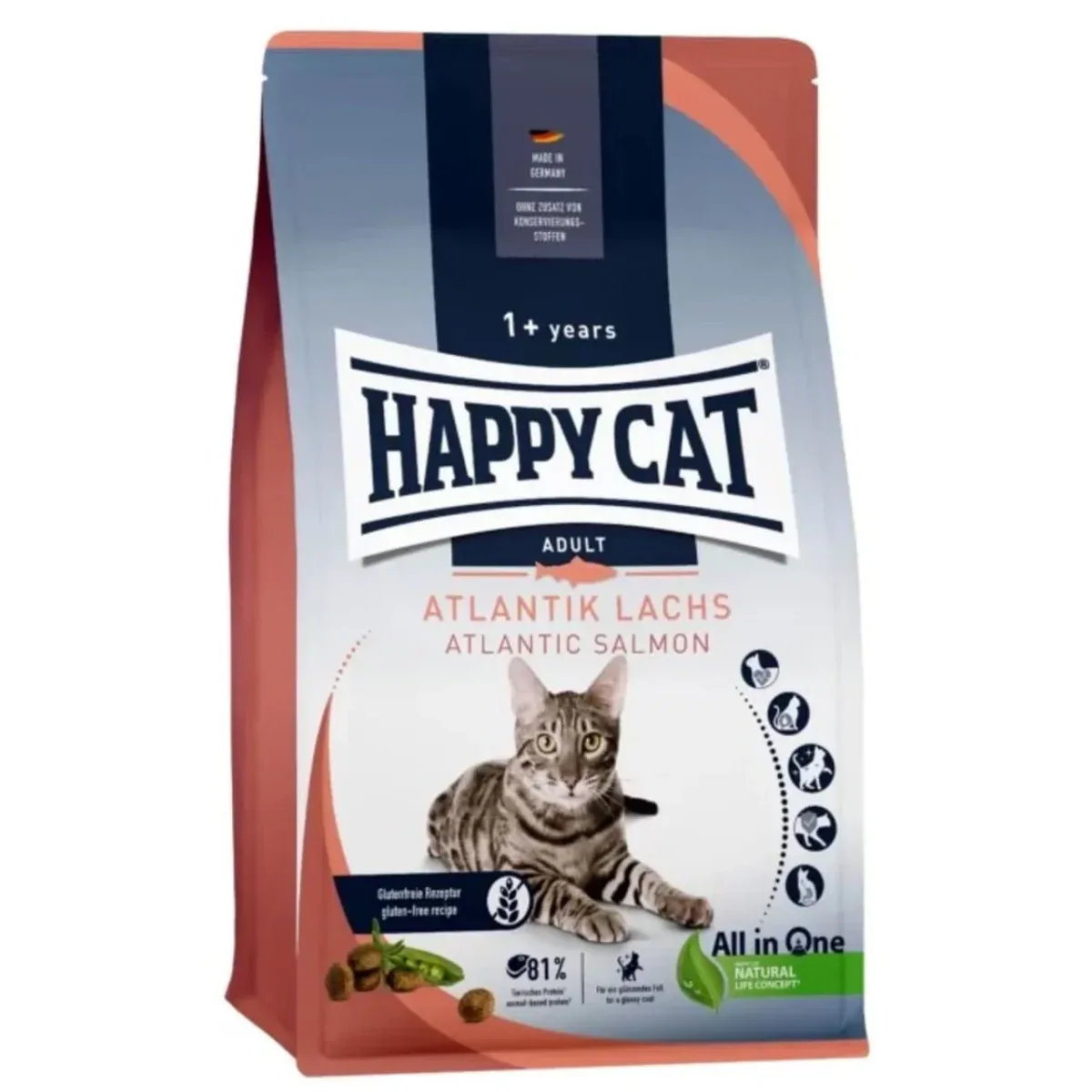 Happy Cat Adult Culinary Atlantik Laks 10kg Kattefoder