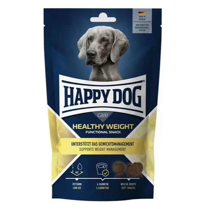 Happy Dog Care Snack Healthy Weight 100g, kort dato