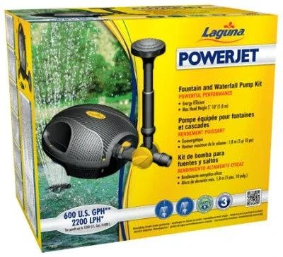 Havedamspumpe, Laguna Powerjet 2200 FREE-FLO 2200 l/t (springvandshøjde 1.8m) - Image 2