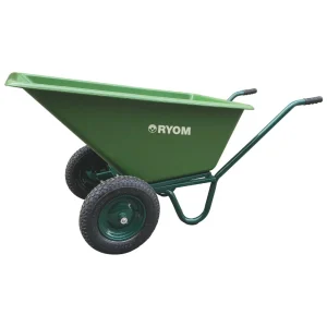 Havekærre 170 Ltr. Plastkasse M. 2 Lufthjul