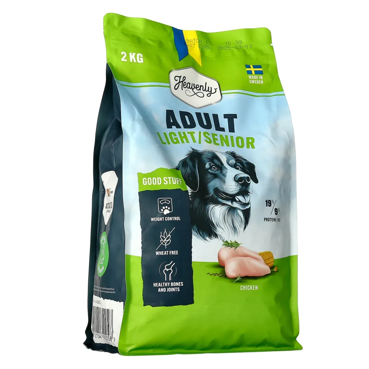 Heavenly – Senior/Light Hundefoder m. Kylling & Laks