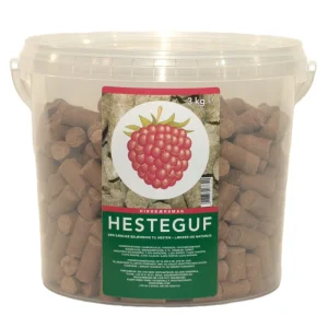 Hesteguf Hindbær 3 kg