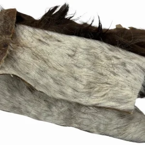 Hestehud med pels til hunde | 200g naturligt & allergivenligt